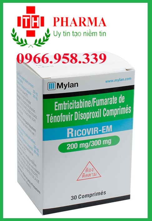 Thuốc PrEP Ricovir Em giá bao nhiêu mua ở đâu tốt?